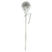 Bios DT155 digital deep fry candy thermometer with round white dial display, stainless steel probe and pot clip