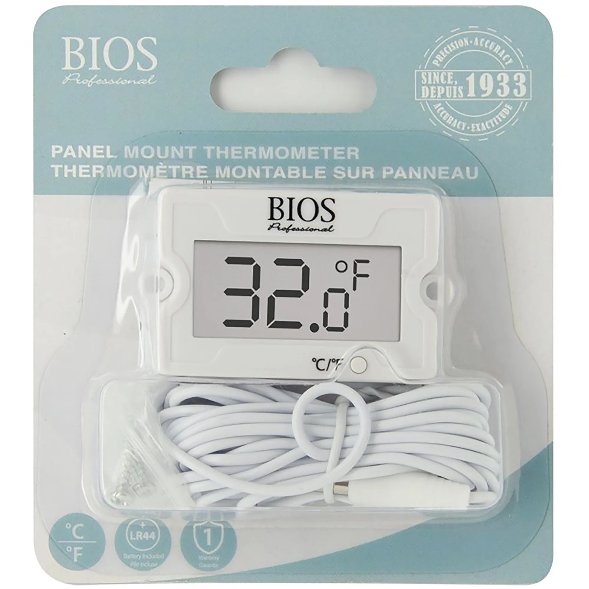 Bios DT157 Digital Panel Mount Thermometer-Phoenix Food Equipment