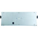 Bios DT208 8-channel timer, rear view of the stainless steel housing with mounting brackets on both ends