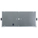 Bios DT212 12-channel timer, rear view of the stainless steel housing with mounting brackets and side knobs