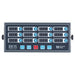 Bios DT212 12-channel timer, dark blue panel with twelve digital countdown displays and control buttons, front view