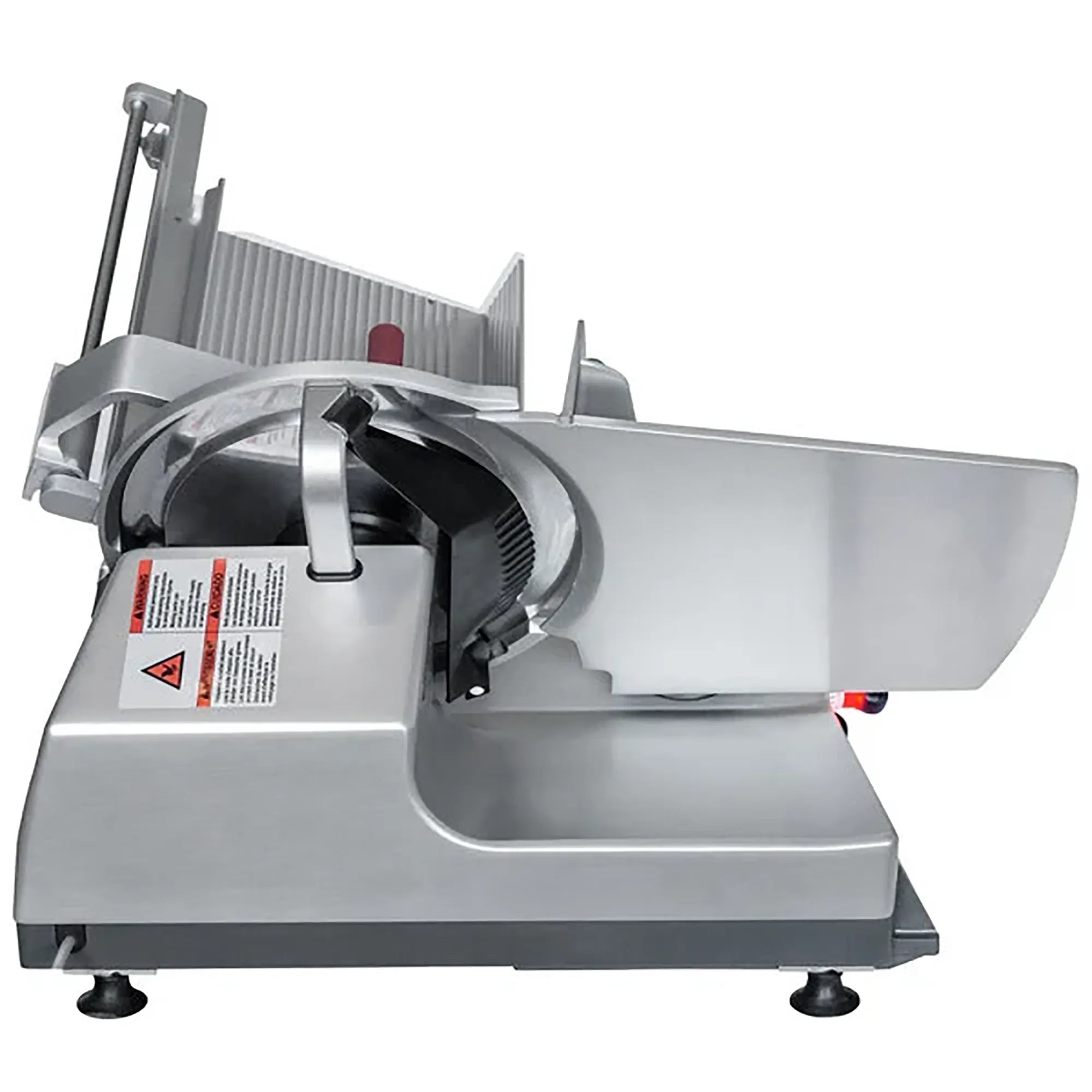 Bizerba GSP HDI-90 Automatic Illuminated Aluminum Meat Slicer - 13” Blade, 1/2 HP, Belt Drive-Phoenix Food Equipment