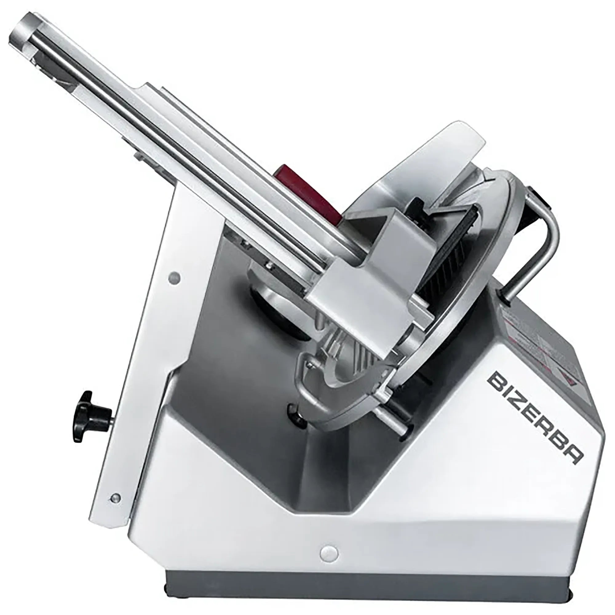 Bizerba GSP HDI-90 Automatic Illuminated Aluminum Meat Slicer - 13” Blade, 1/2 HP, Belt Drive-Phoenix Food Equipment