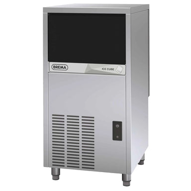 Brema CB249A-HC-AWS Under Counter Ice Machine, Cube Shaped Ice - 79LBS/24HRS, 20LBS Storage-Phoenix Food Equipment