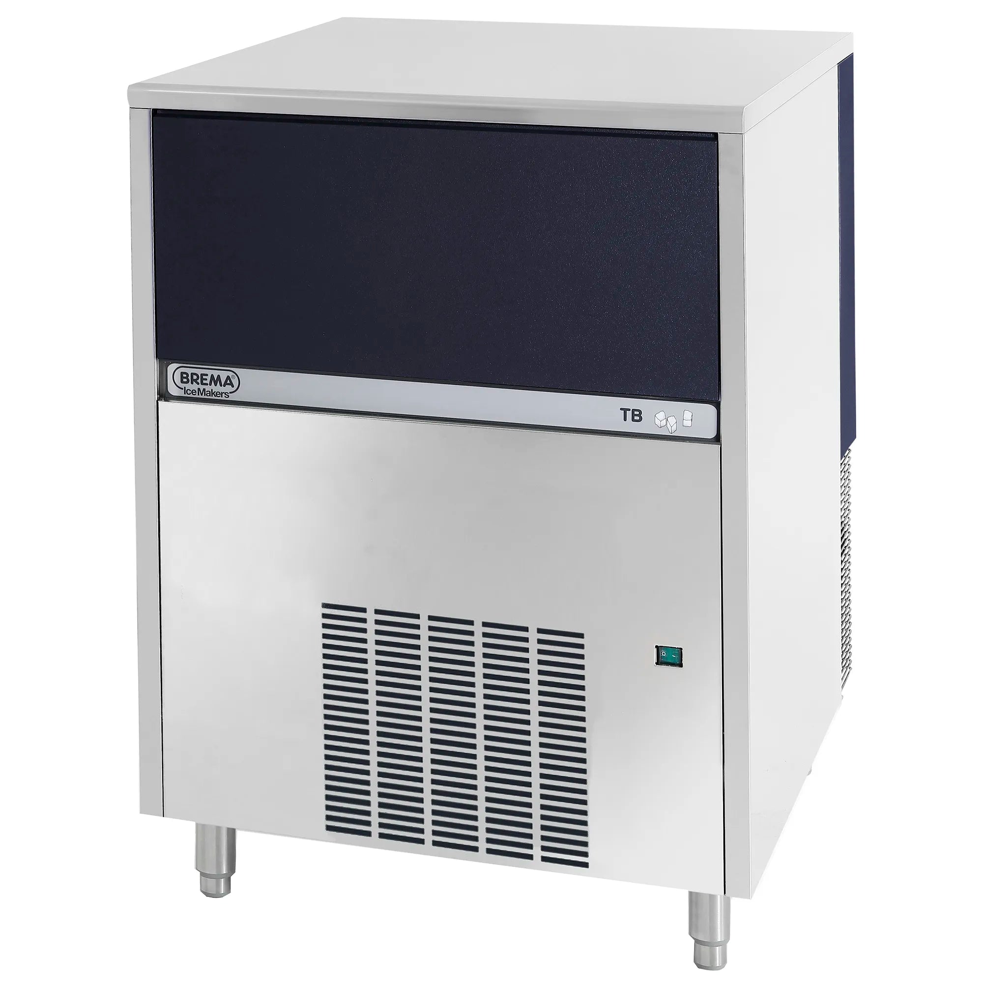 Brema TB1404A-HC Ice Machine, Pebble Shaped Ice - 333LBS/24HRS, 88LBS Storage-Phoenix Food Equipment