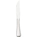 Browne CELINE stainless steel flatware set of 12, steak knife option with pointed tip blade, front view