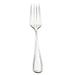 Browne CELINE stainless steel flatware set of 12, dinner fork option with four long tines, front view