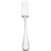 Browne CELINE stainless steel flatware set of 12, table fork option with four long slim tines and beaded handle