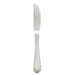 Browne CELINE stainless steel flatware set of 12, short dessert knife option with satin blade and beaded handle