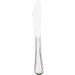 Browne CELINE stainless steel flatware set of 12, dinner knife option with polished blade and beaded handle