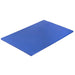Browne colour-coded cutting board in blue polyethylene, rectangular board shown from an angled top view