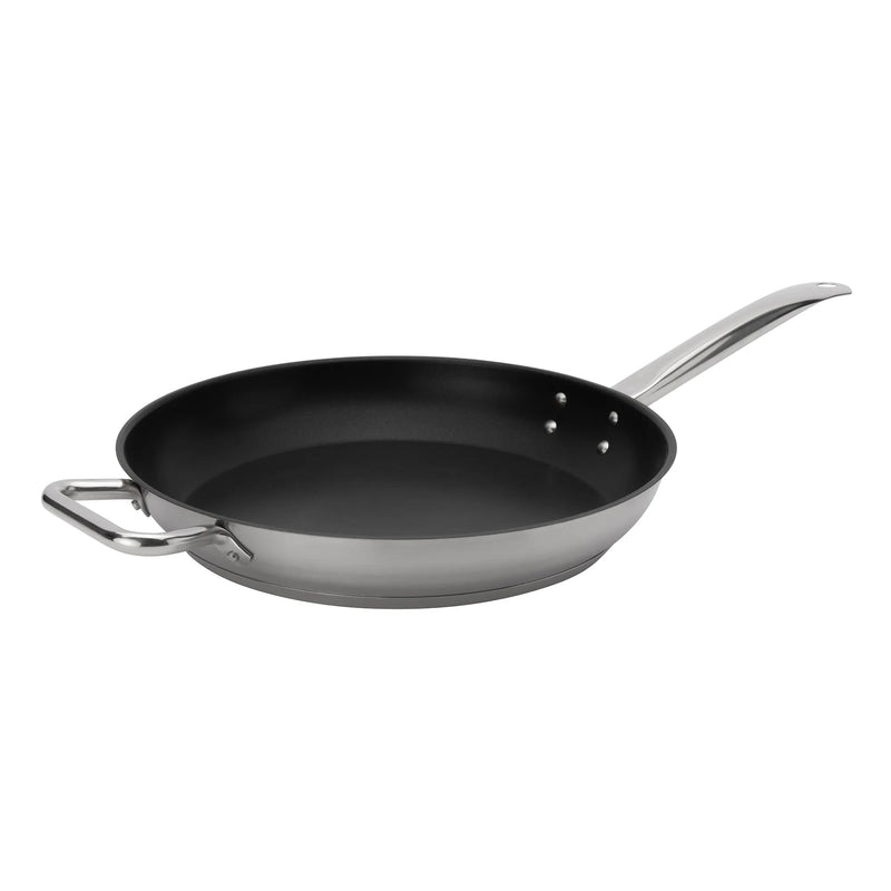 Browne ELEMENTS Stainless Steel Non-Stick Excalibur Fry Pan - Various Sizes-Phoenix Food Equipment