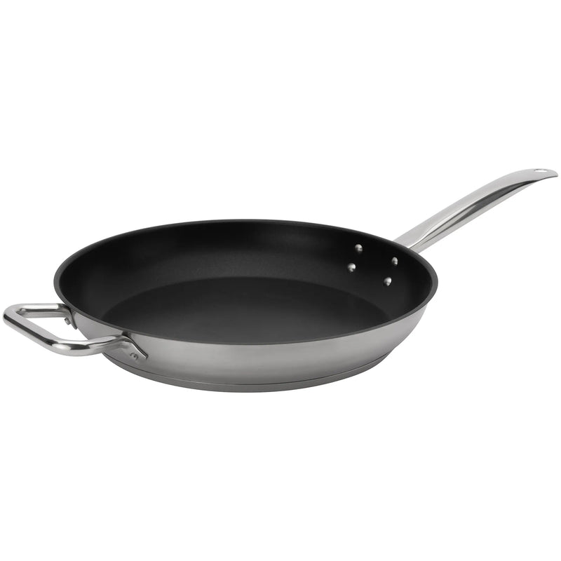 Browne ELEMENTS Stainless Steel Non-Stick Excalibur Fry Pan - Various Sizes-Phoenix Food Equipment