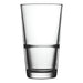 Browne GRAND-STACK clear glass stackable hi-ball glass with stacking ridge, sold in a pack of 12, first size option