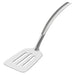Browne HORIZON 14-inch stainless steel turner with slotted blade and long curved hollow handle, second style