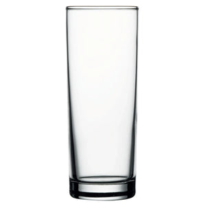 Browne IMPERIAL PLUS 19 oz clear glass cooler glass with tall straight sides and heavy base, pack of 12