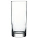 Browne ISTANBUL 16.25 oz clear glass cooler glass with tall straight sides and thick base, sold in a pack of 12