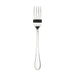Browne LUMINO stainless steel flatware set of 12, salad fork option with four short tines, front view