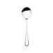 Browne LUMINO stainless steel flatware set of 12, round bouillon spoon option with deep bowl and slim handle