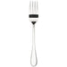 Browne LUMINO stainless steel flatware set of 12, dinner fork option with four tines and curved slim handle