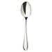 Browne LUMINO stainless steel flatware set of 12, oval spoon option with mirror polished bowl and slim handle
