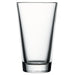 Browne clear glass mixing glass with wide tapered pint shape, sold in a pack of 12, larger size option