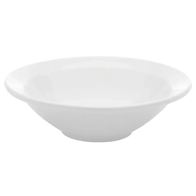 Browne PALM 6.5" White Porcelain Grapefruit Bowl (Pack of 12) - 15 Oz Capacity-Phoenix Food Equipment