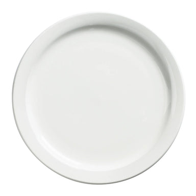 Browne PALM White Porcelain Side Plate (Pack of 12) - Various Sizes-Phoenix Food Equipment