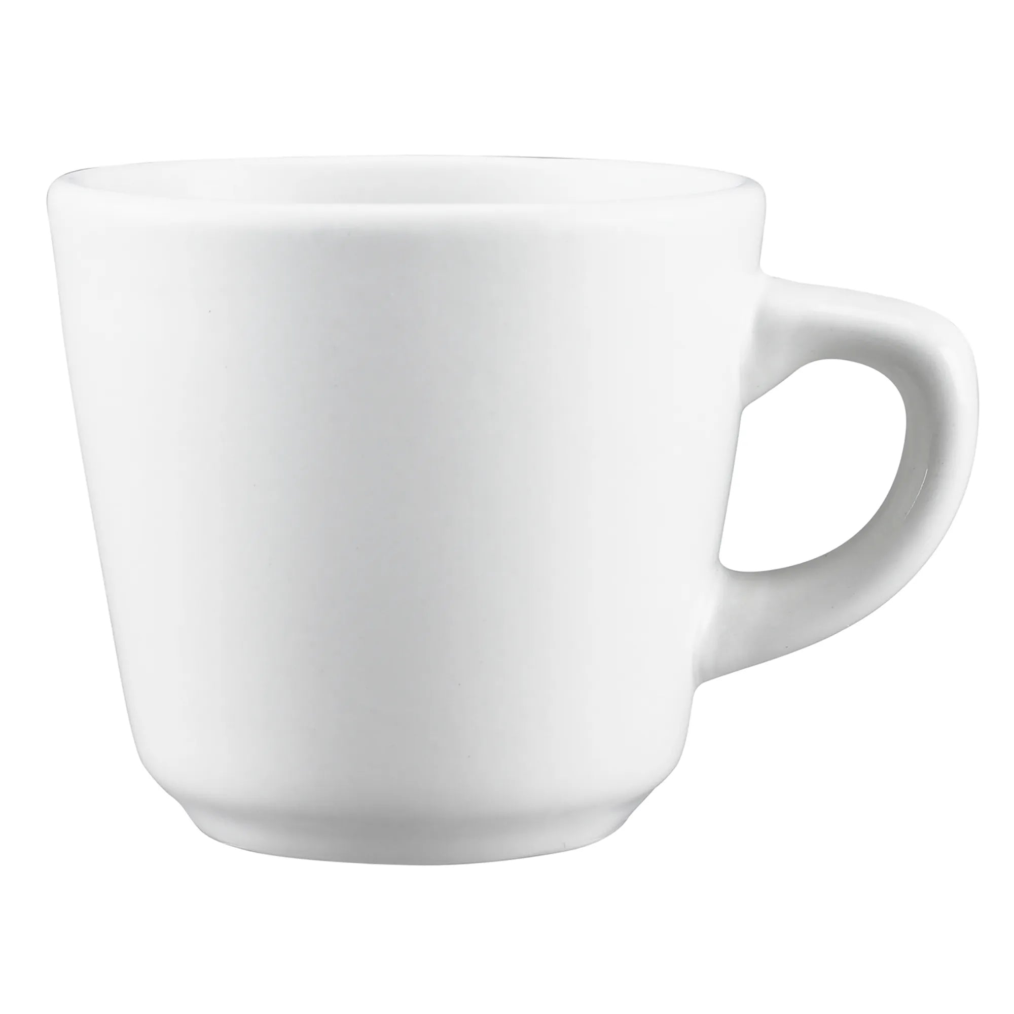 Browne PALM White Porcelain Stackable Cup (Pack of 12) - Various Sizes-Phoenix Food Equipment
