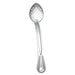 Browne RENAISSANCE heavy-duty stainless steel curved basting spoon, perforated bowl option with loop handle
