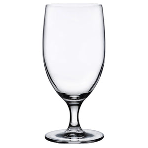 Browne RESERVA 13.5 oz clear all-purpose stemmed glass with short stem and round foot, pack of 12