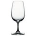 Browne RESERVA 7.25 oz clear glass port glass with tulip-shaped bowl, short stem and round foot, pack of 12
