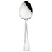 Browne ROYAL stainless steel flatware set of 12, tablespoon option with long oval bowl and grooved handle