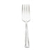 Browne ROYAL stainless steel flatware set of 12, salad fork option with four short notched tines, front view