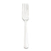 Browne WIN2 stainless steel flatware set of 12, dinner fork option with four long tines and satin handle