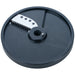 Brunner-Anliker 7 1/8" brunoise disc, 5 mm BR5, for the GSM5 Star vegetable slicer, top angled view