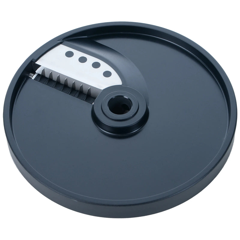 Brunner-Anliker 7 1/8" French fry disc, 6 mm BT6, for the GSM5 Star & Anliker L vegetable slicer, top angled view