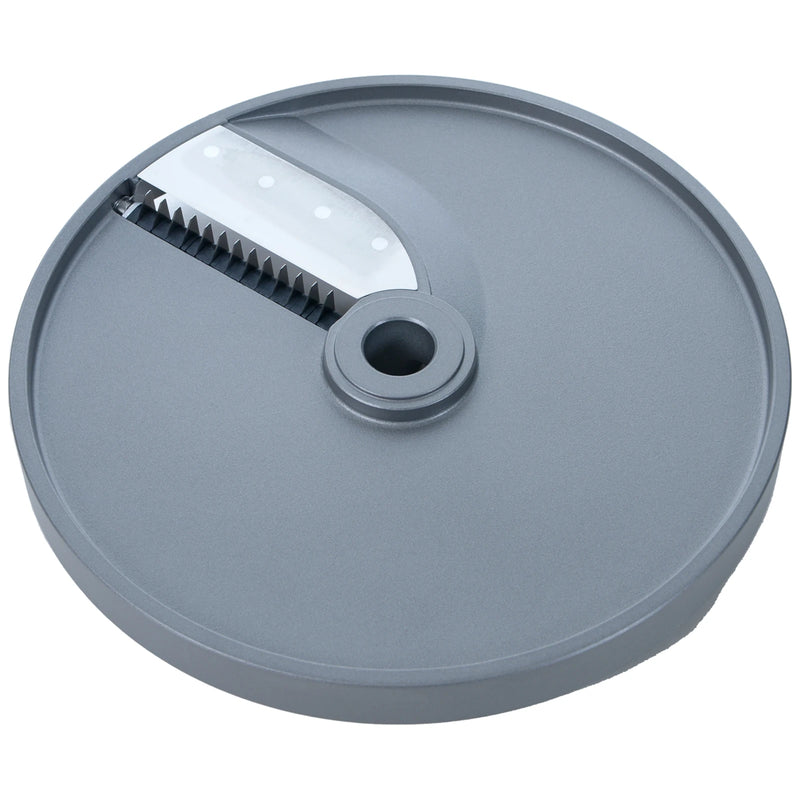 Brunner-Anliker 9 1/2" French fry disc, 6 mm BT6, for the XL-C & XL-C Star vegetable slicer, top angled view