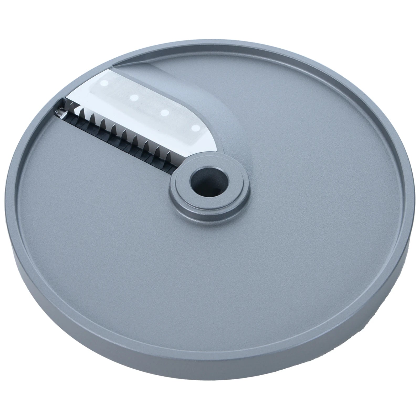 Brunner-Anliker 9 1/2" French fry disc, 8 mm BT8, for the XL-C & XL-C Star vegetable slicer, top angled view