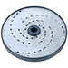 Brunner-Anliker 7 1/8" grater disc, No. 4 4.2 mm, for the GSM5 Star & Anliker L vegetable slicer, top angled view