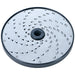 Brunner-Anliker 7 1/8" grater disc, No. 7 3 mm, for the GSM5 Star & Anliker L vegetable slicer, top angled view