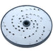 Brunner-Anliker 9 1/2" grater disc, No. 1 7 mm, for the XL-C & XL-C Star vegetable slicer, top angled view