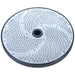Brunner-Anliker 9 1/2" grater disc, No. 12 1.8 mm, for the XL-C & XL-C Star vegetable slicer, top angled view