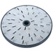 Brunner-Anliker 9 1/2" grater disc, No. 19 16 mm Fondue, for the XL-C & XL-C Star vegetable slicer, top angled view