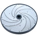 Brunner-Anliker 9 1/2" grater disc, No. 9 2.5 mm, for the XL-C & XL-C Star vegetable slicer, top angled view