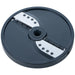 Brunner-Anliker 7 1/8" julienne disc, 16 mm S16, for the GSM5 Star & Anliker L vegetable slicer, top angled view
