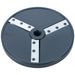 Brunner-Anliker 7 1/8" slicing disc, 0.5 mm HS Shaving Cut, for the GSM5 Star & Anliker L vegetable slicer, top angled view