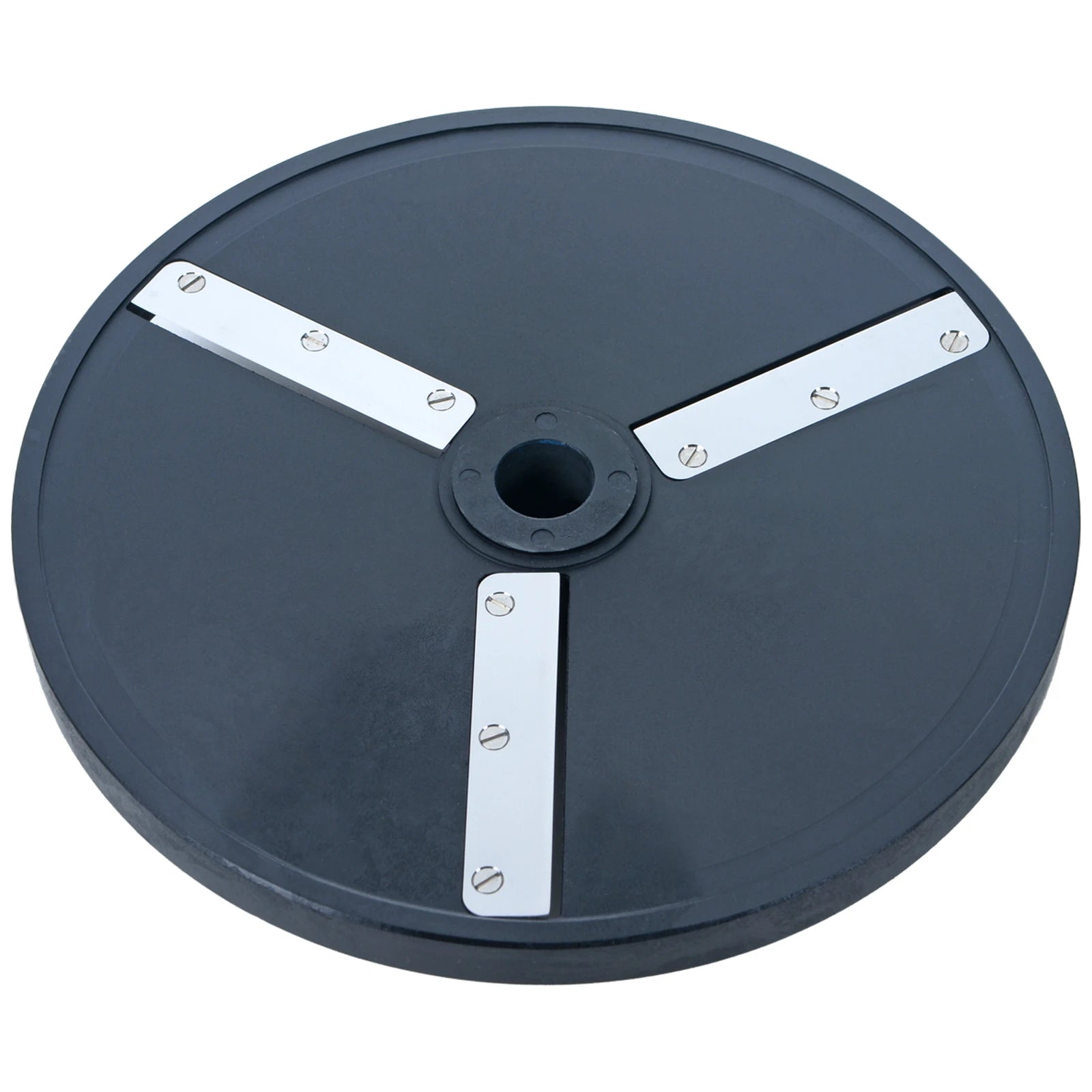 Brunner-Anliker 9 1/2" slicing disc, 0.5 mm HS Shaving Cut, for the XL-C & XL-C Star vegetable slicer, top angled view