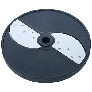 Brunner-Anliker 9 1/2" slicing disc, 1 mm F1 Fine Cut, for the XL-C & XL-C Star vegetable slicer, top angled view