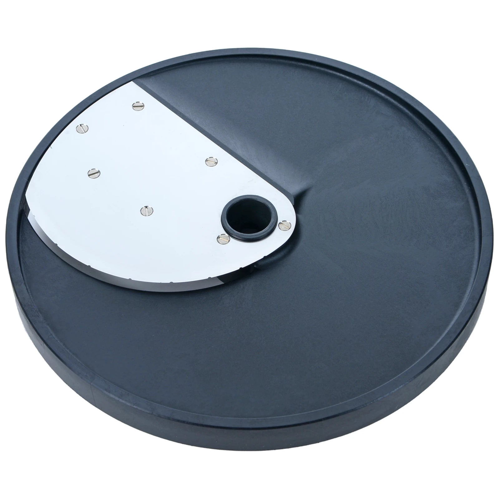 Brunner-Anliker 9 1/2" slicing disc, 5 mm TO Tomato Slicer, for the XL-C & XL-C Star vegetable slicer, top angled view